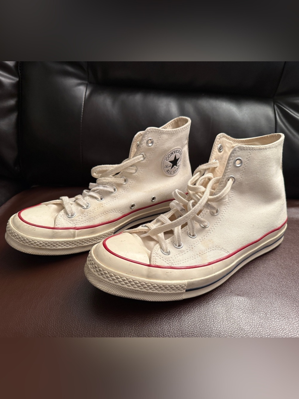 Converse Chuck 70 Hi Parchment Trainers size US10